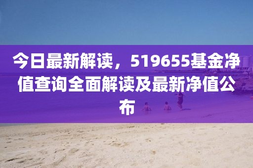 今日最新解读，519655基金净值查询全面解读及最新净值公布