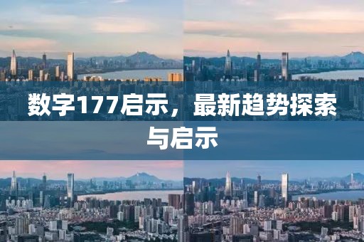 数字177启示，最新趋势探索与启示