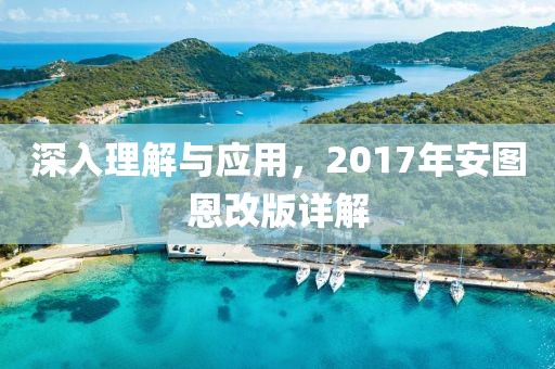 深入理解与应用，2017年安图恩改版详解